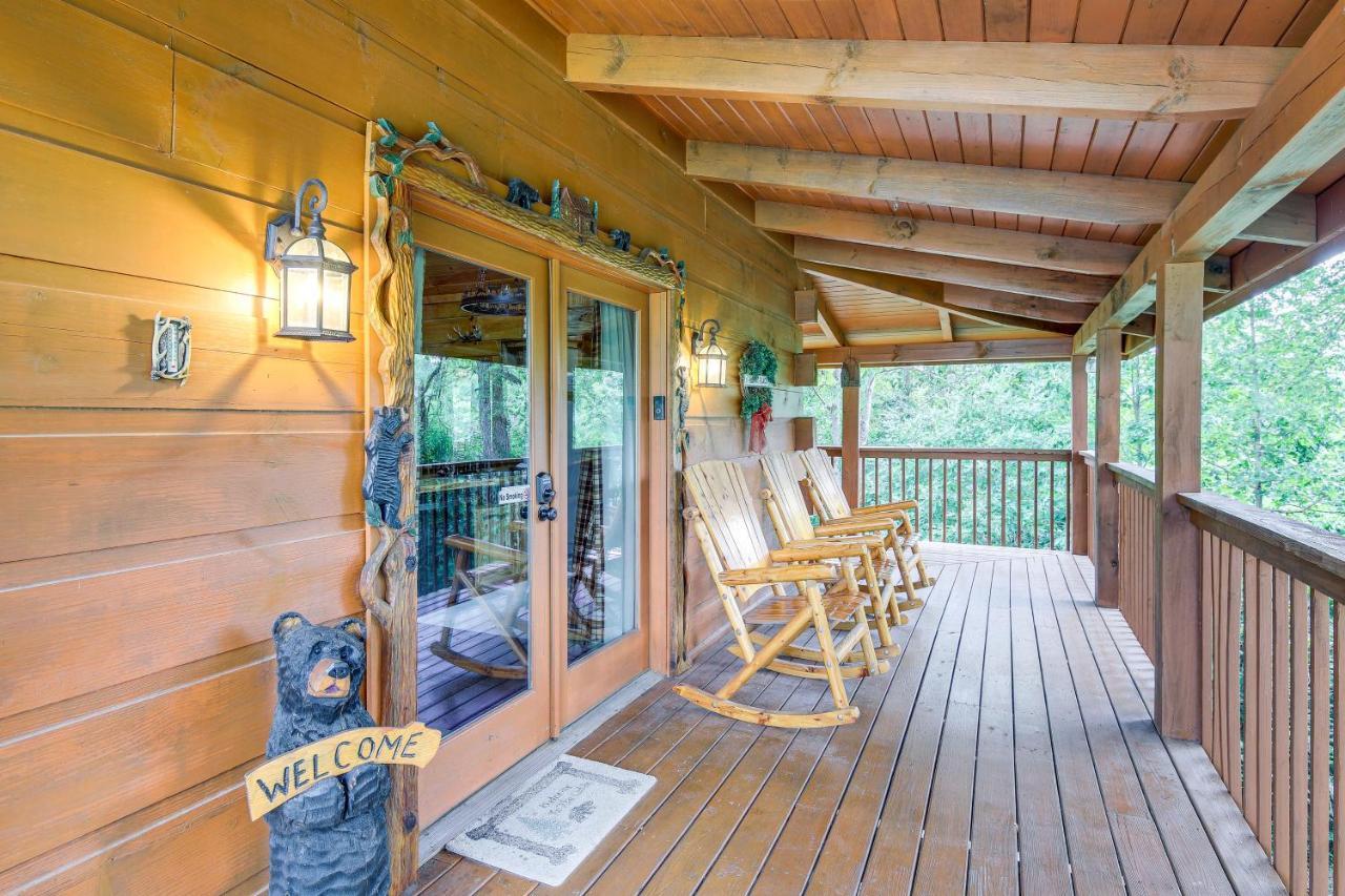 Sevierville Cabin With Wraparound Deck And Lake Access 외부 사진